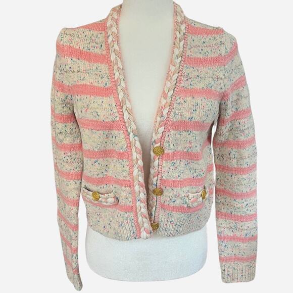 J. Crew Pink Lady Cardigan Sweater NWT - Picture 3 of 11